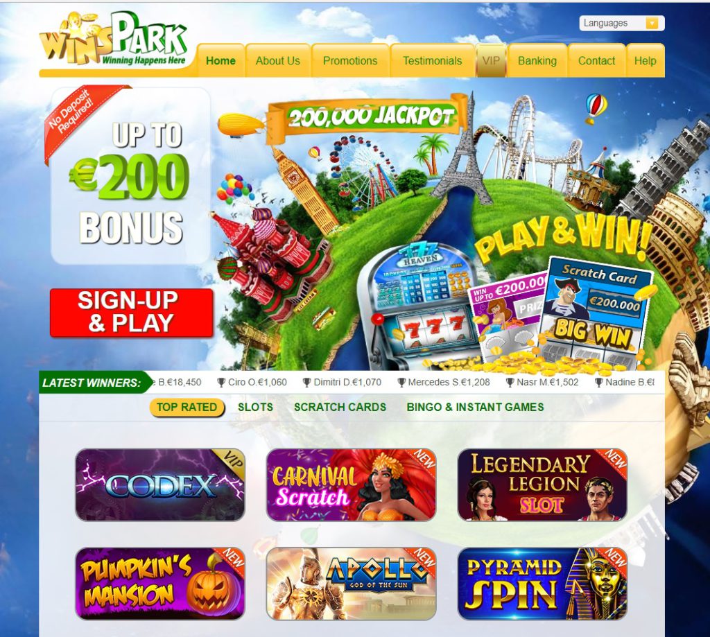 Winspark Casinò Online Winspark Casinò Online